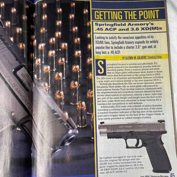 American Rifleman NRA Magazine June 2010 Vol 158 No 6 u National Rifle Associat - Picture 11 of 13